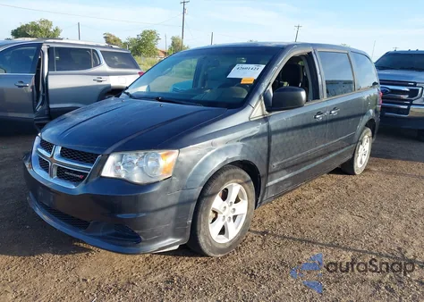 2013 Dodge Grand Caravan Se from USA, damaged, VIN 2C4RDGBG4DR601373
